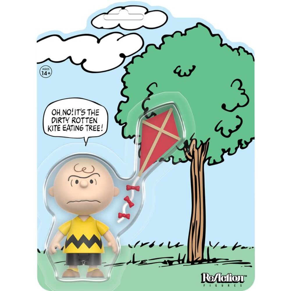 Super7 - Peanuts ReAction Figures - Charlie Brown and the Kite-Eating Tree